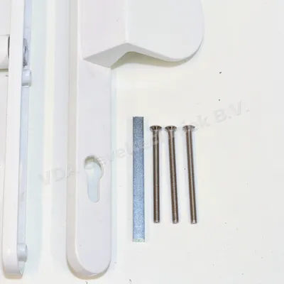 Ami Duwer Kruk schild binnen buiten WitPZ92 257 x 32 mm stift 8 x 90 mm 3 x schroef m5 x 70 mm