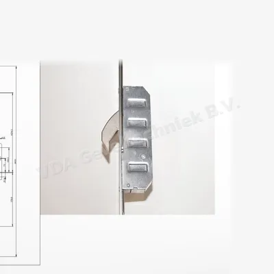 Buva meerpuntssluiting Ergo-Nomic-AD 55/92 2090mm krukbediend (zonder nachtschoot)