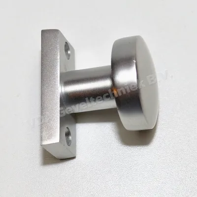 Schuco alu deurknop 66x30x10 h.o.h. 50mm