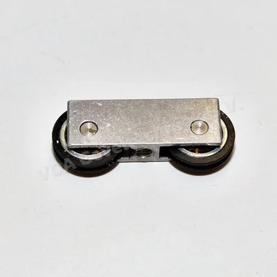 Metaglas Schuifraam loopwiel dubbel 42x14mm (uitlopend artikel)