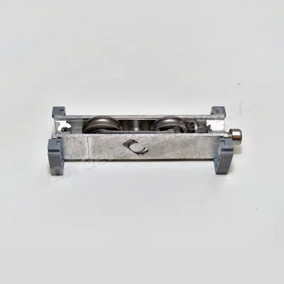 Schuifpuiwiel verstelbaar tandem/dubbel 16-016 RVS wielen