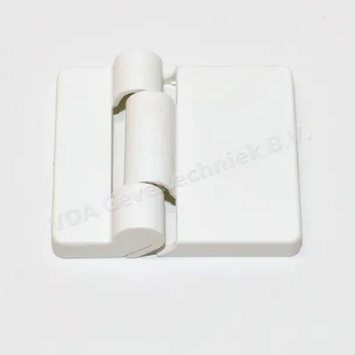 GU vouwwand afdekkap mat wit voor scharnier 922/925 2-delig (set van 3 stuks)